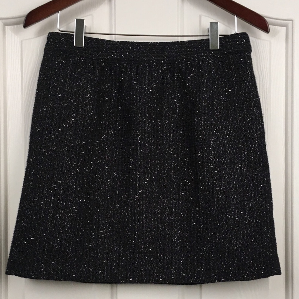 Loft Navy Blue Skirt